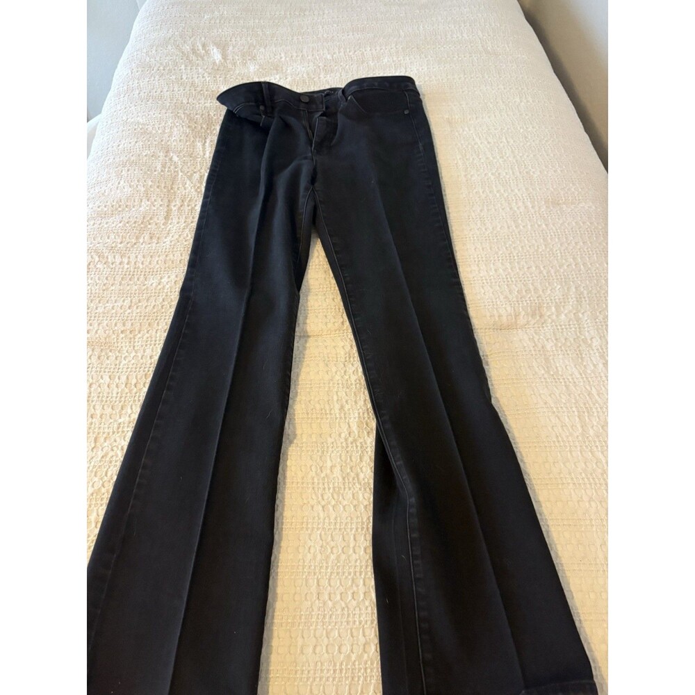Talbots Women’s Barely Boot Jeans Black Stretch Denim Size 8